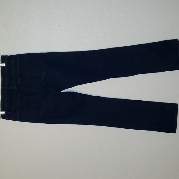 Eileen Fisher Organic Cotton Soft Stretch mid rise Waisted Straight Leg Jeans - Picture 2 of 7